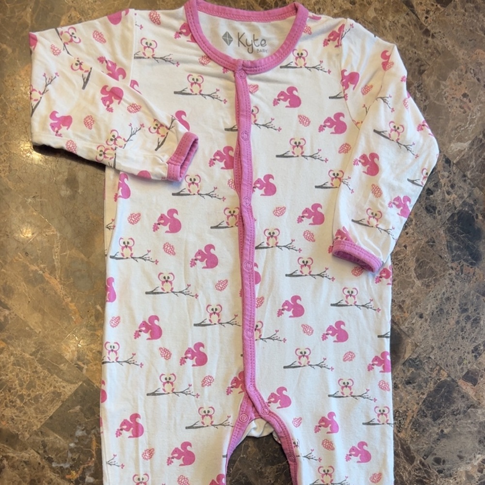 Kyte BABY Pink Snap sleeper